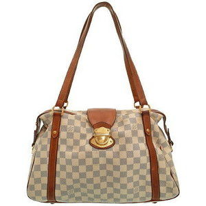 Louis Vuitton Damier Azur White Stresa PM Shoulder Bag